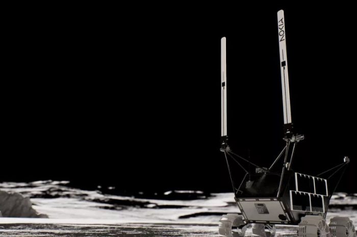 Déploiement du satellite MAPP <br> Un reseau 4G sur la lune