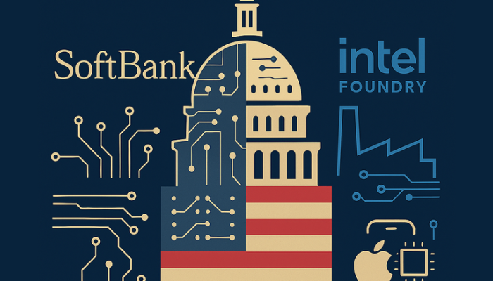 L&rsquo;avenir d&rsquo;Intel en jeu <BR> SoftBank et l&rsquo;administration Trump se positionnent