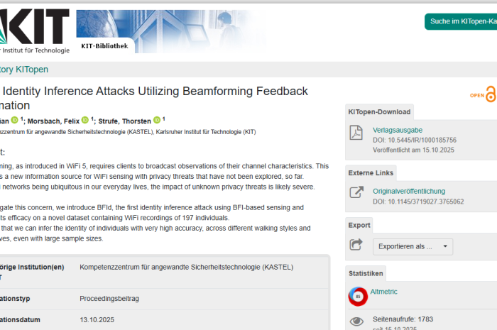Le Wi-Fi transformé en Outil de Surveillance <BR> La caméra invisible