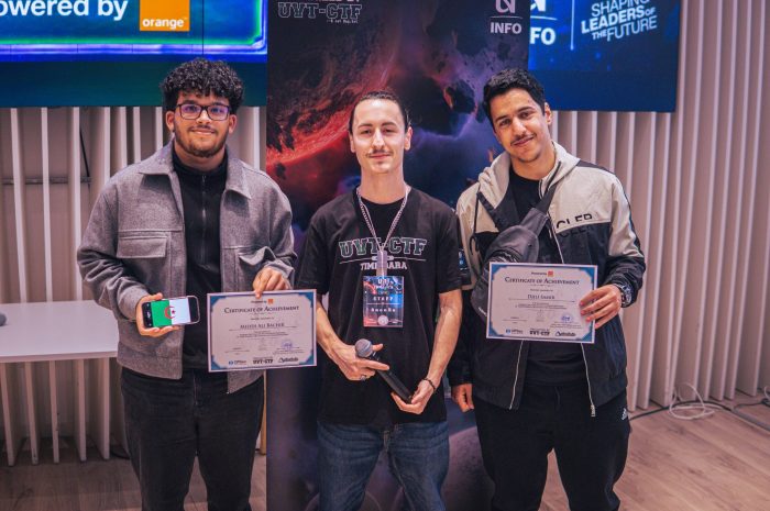 L&rsquo;équipe algérienne Sarrus décroche le podium à l&rsquo;UniVsThreats 26 en Roumanie <BR> 3e place dans la catégorie université