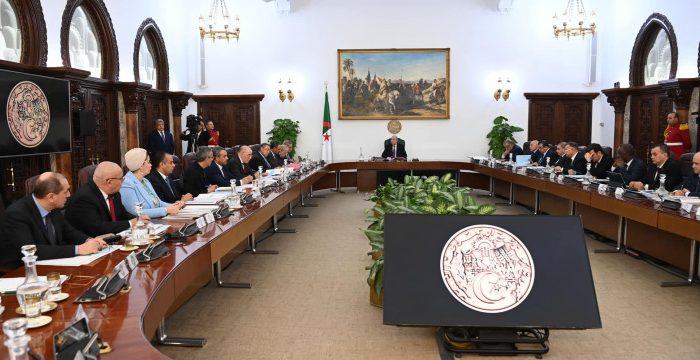 Conseil des ministres <BR> Tebboune lance le portail national des services numériques et fixe la feuille de route sociale