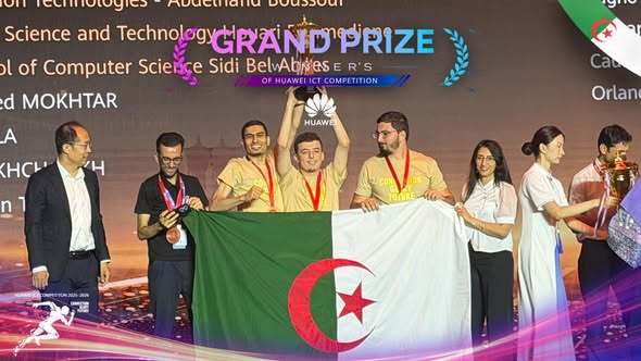 ICT <br> Triplé historique au concours mondial Huawei