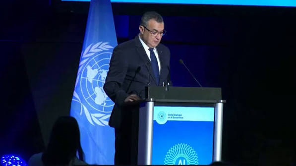 Dialogue mondial sur la gouvernance de l&rsquo;intelligence artificielle >BR< Sid Ali Zerrouki plaide pour une intelligence artificielle au service des pays du Sud